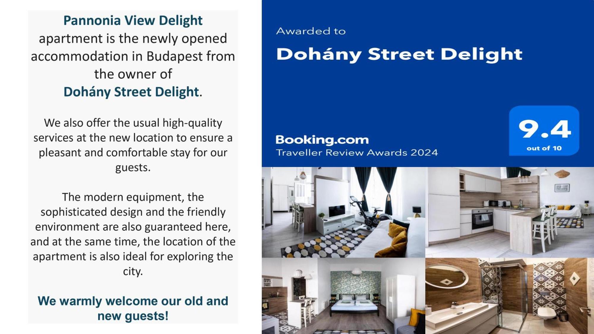 Pannonia View Delight Apartment Budapesta Exterior foto